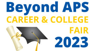 logo of Beyond APS Career and College Fair 2023