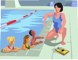 lớp học bơi