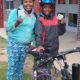 طلاب glebe مع الدراجات