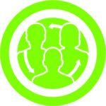 Logotipo de la fuerza laboral comprometida