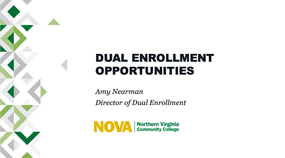 dual enrollment opportunities
