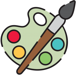 icon of painter's palette