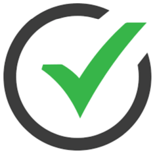 imagen de la marca de verificación verde en círculo
