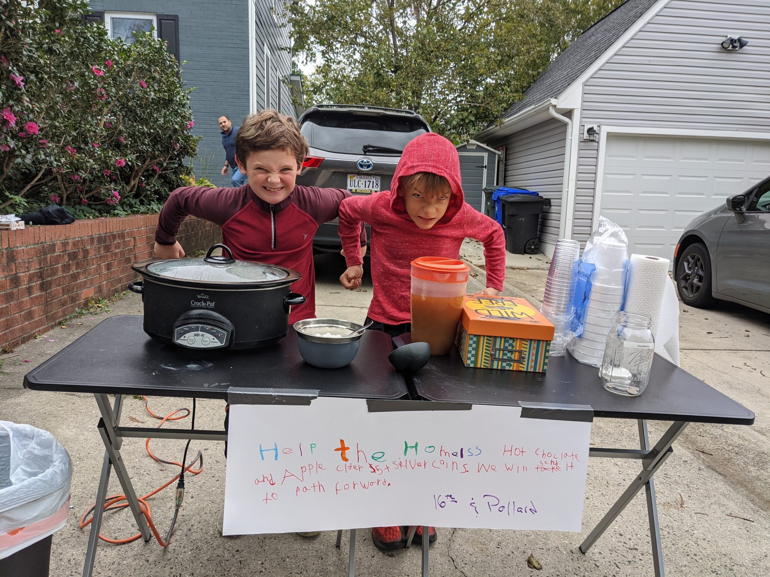 students raise money for charity