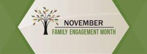 Graphique du mois de l'engagement familial de novembre