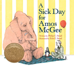 Hình ảnh cuốn sách "A Sick Day for Amos McGee"