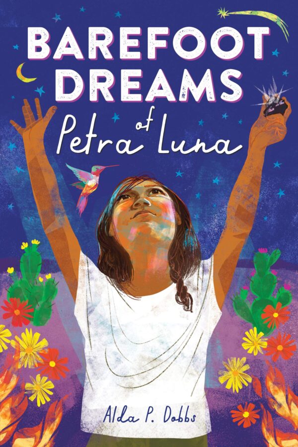 阿爾達·多布斯 (Alda Dobbs) 的《佩特拉·盧娜 (Petra Luna) 的赤腳夢》的書封面