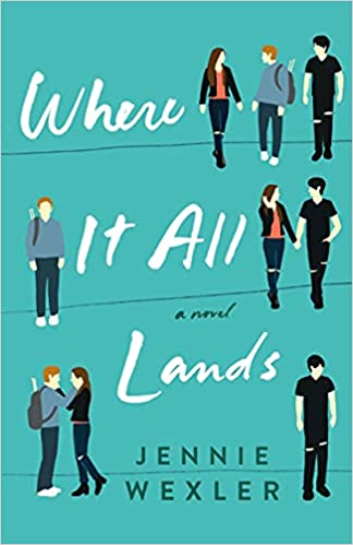 Book cover of Where it All Lands by Jennie Wexler