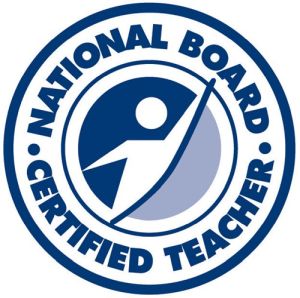 logotipo de maestro certificado por la junta nacional