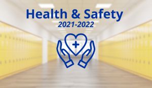 健康と安全2021-2022手と心臓のグラフィックを保持