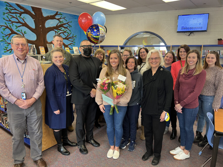 Brittany Oman, Elementary Teacher of the Year