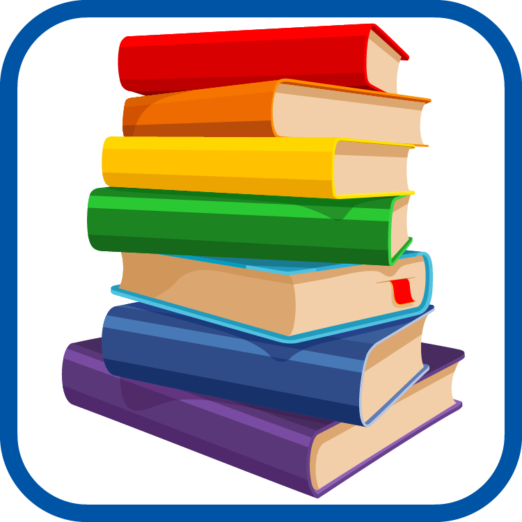 icon of a stack of books