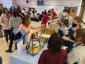photo of students at Real Food for Kids challenge