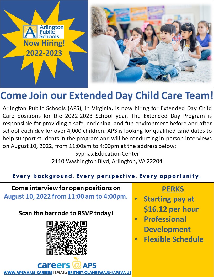 Extended Day Job Flyer