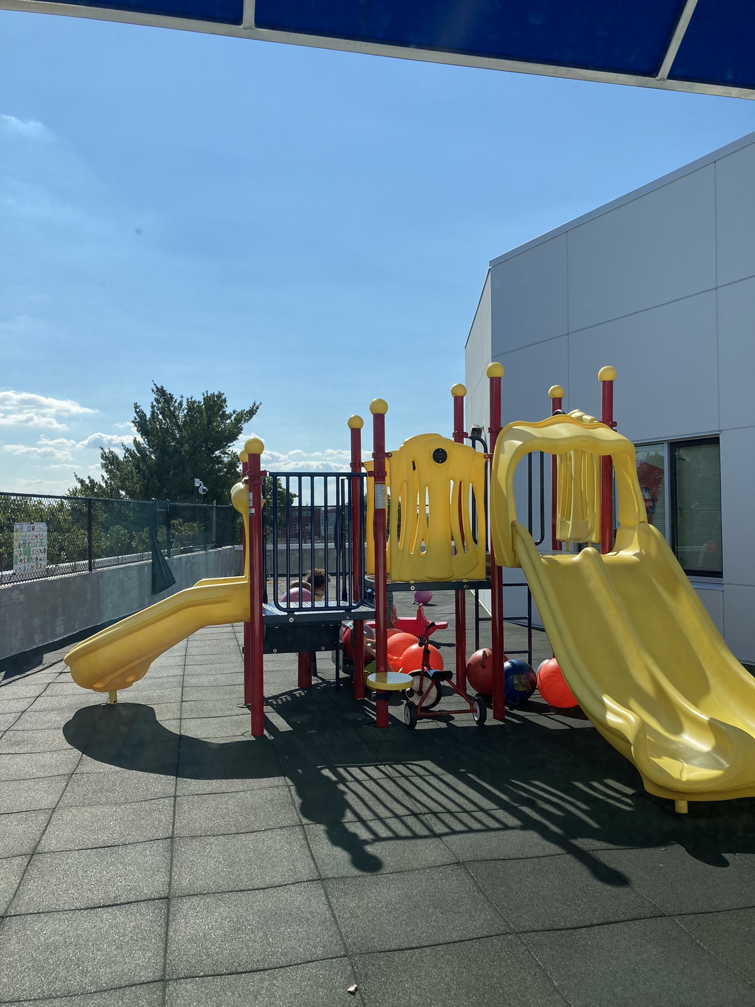 IS 3rd floor playground Arlington Public Schools