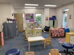 La salle de classe Robins (Mini-MIPA) à la Station d'intégration