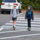 APS Schüler nehmen am Walk & Roll to School Day 2022 teil