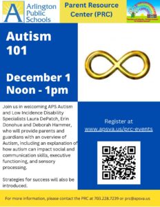Autismus 101-Flyerbild