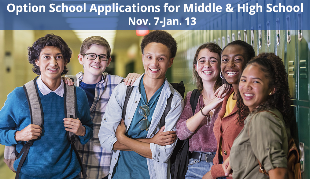 Learn about Secondary Option Schools Applications