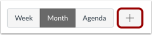Canvas browser calendar todo