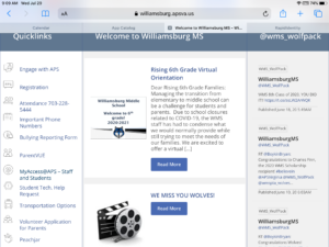 wms homepage