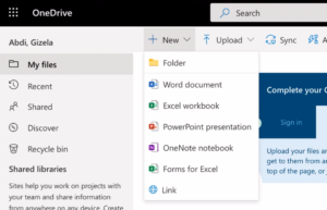 New OneDrive