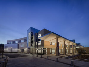 Wakefield High School main entrance