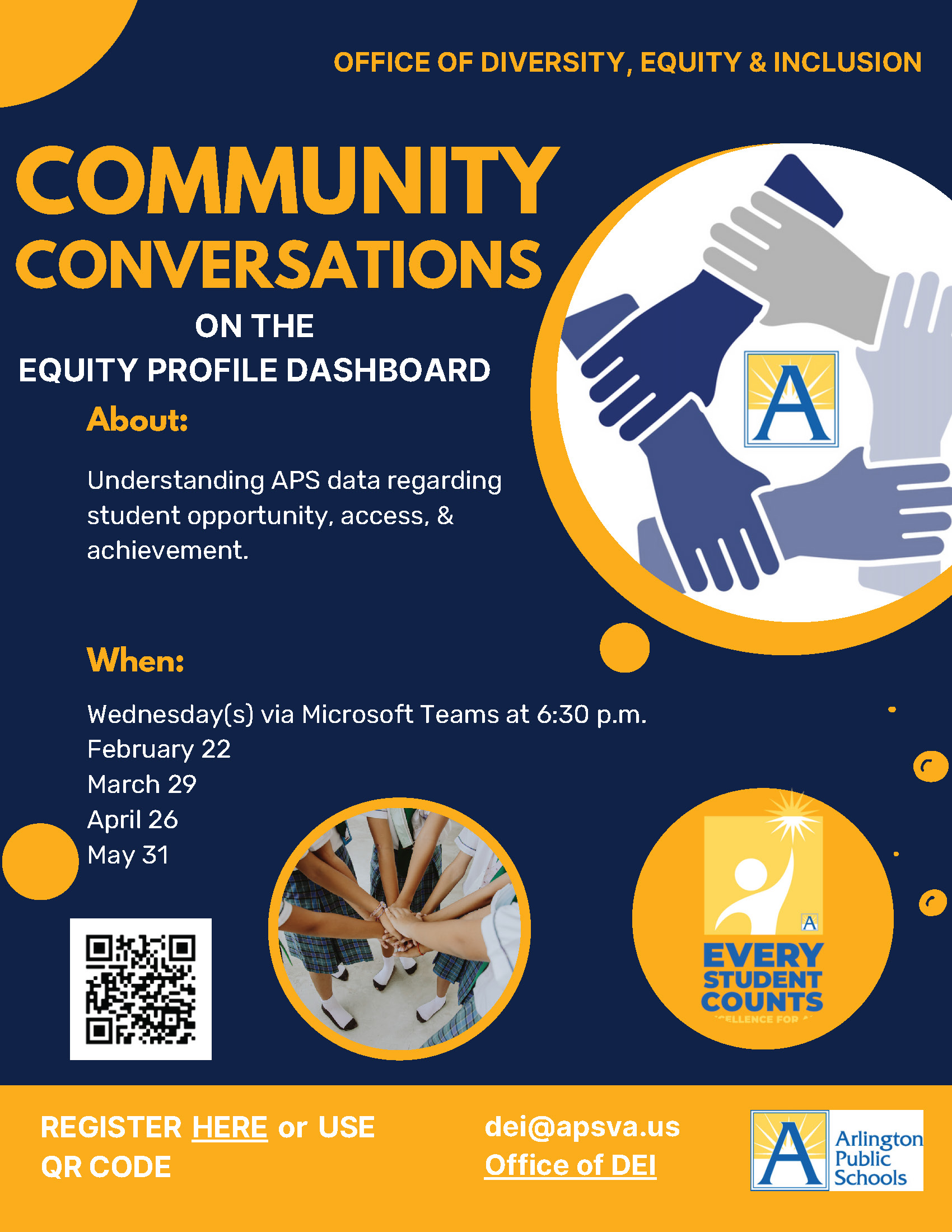 Community Conversation Flyer - Click for PDF