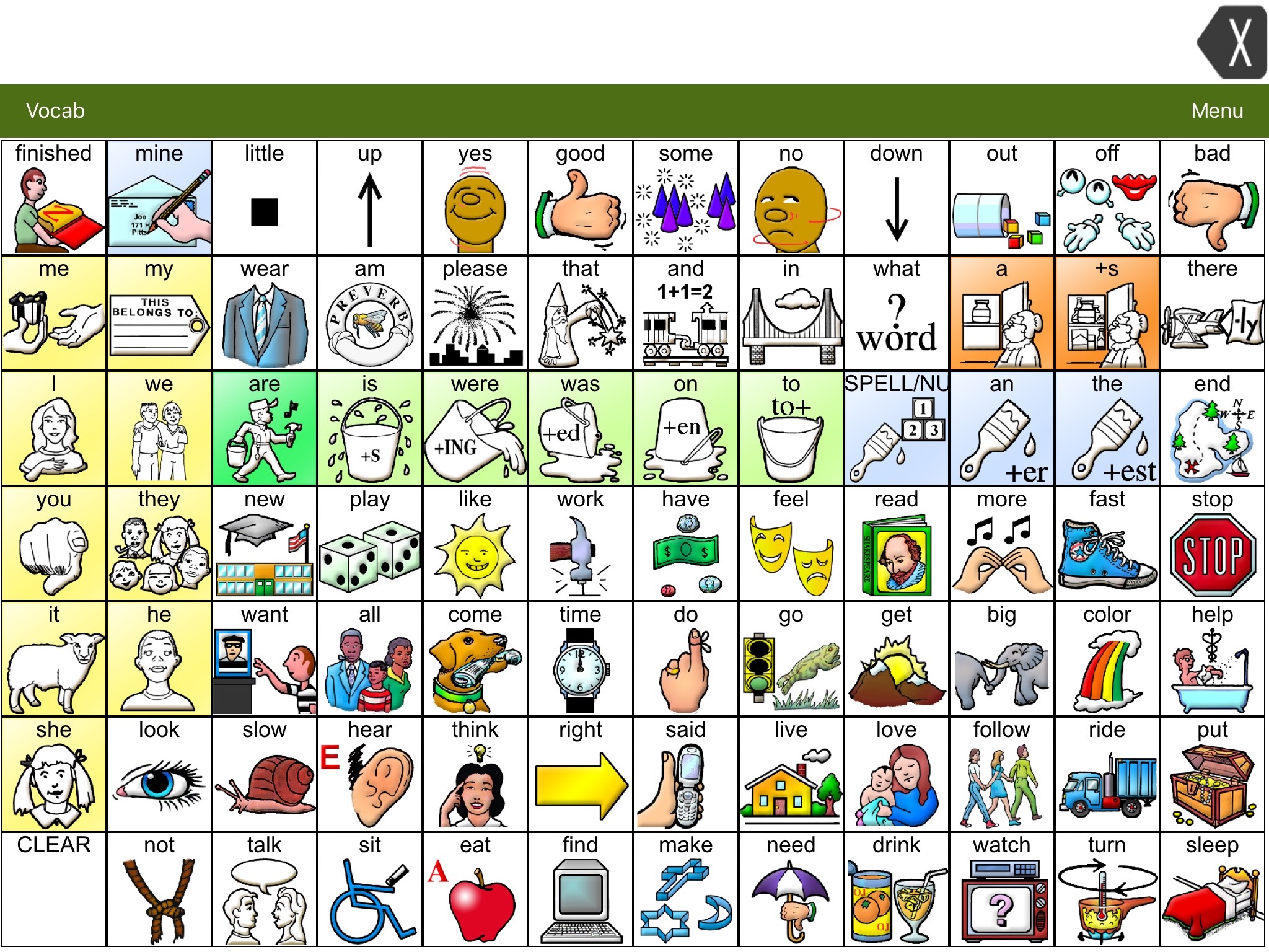 Printable AAC resources image