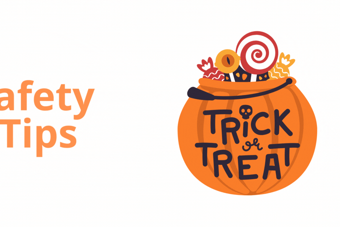 trick or treat Halloween safety tips