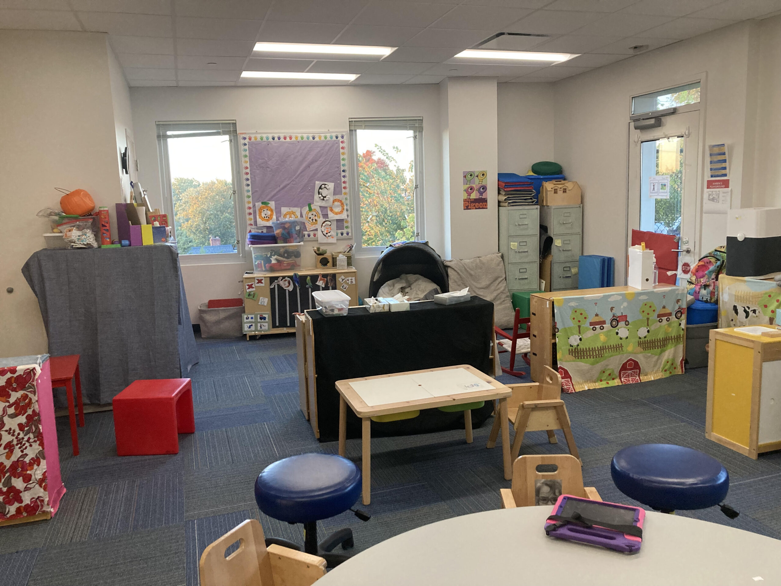 A photo of the Robins classroom from October 2023