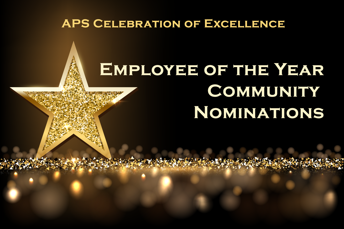 Employee of the Year community nominations banner