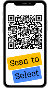 QR code to scan to select summer books