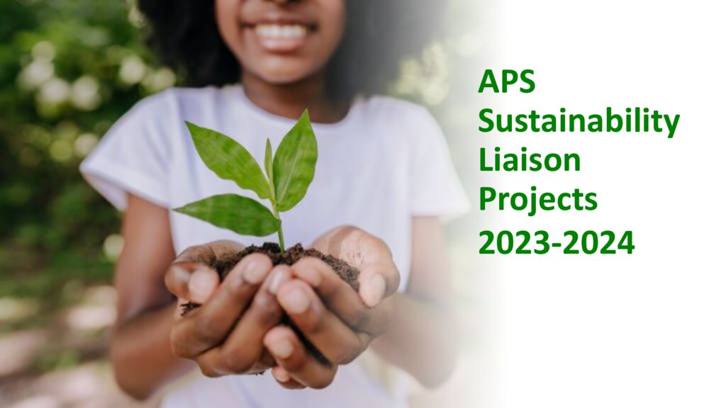 thumbnail of APS Sustainability Liaison Slide Deck Earth Week 2024