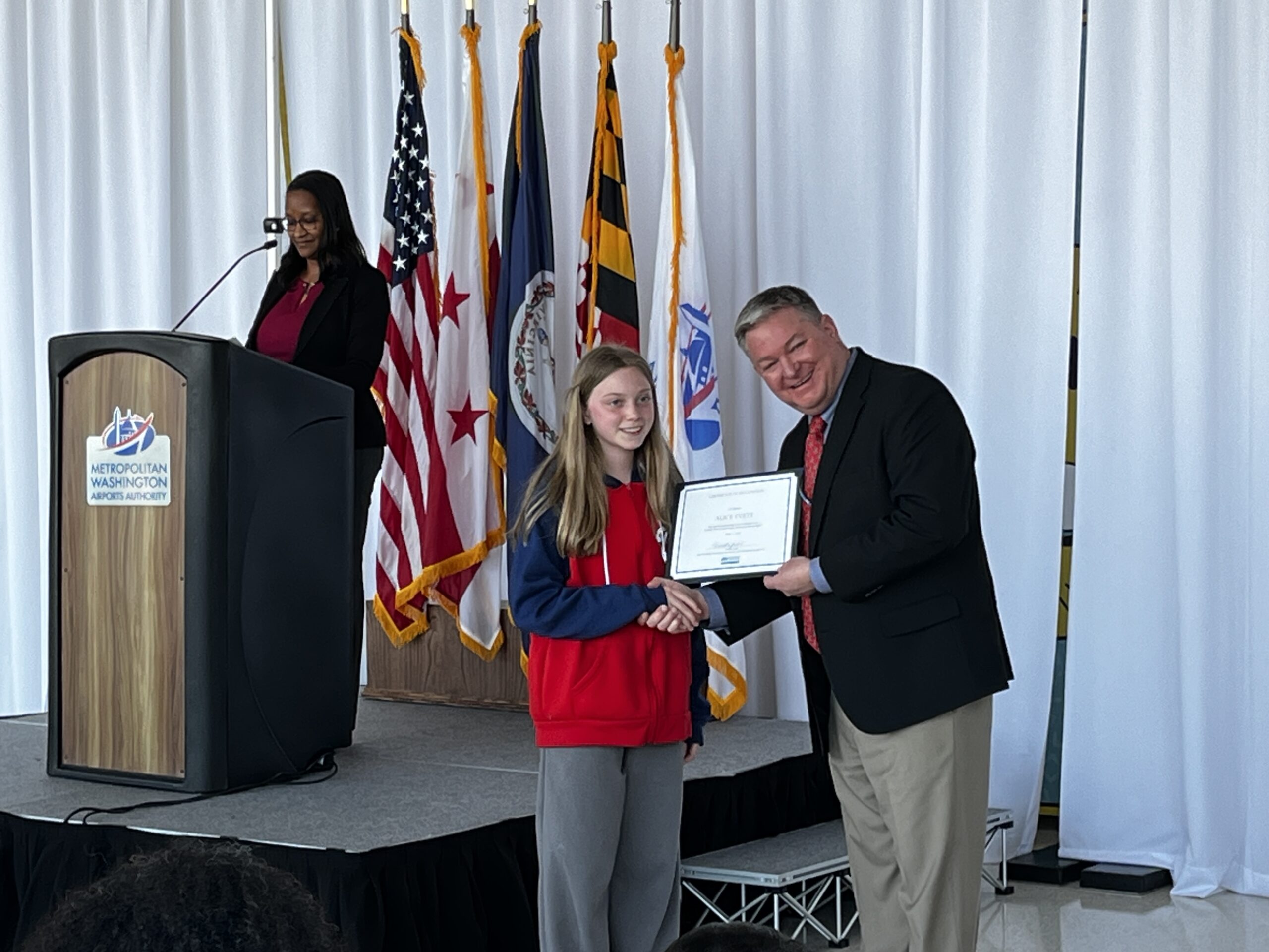 Youth Art Walk at National Airport