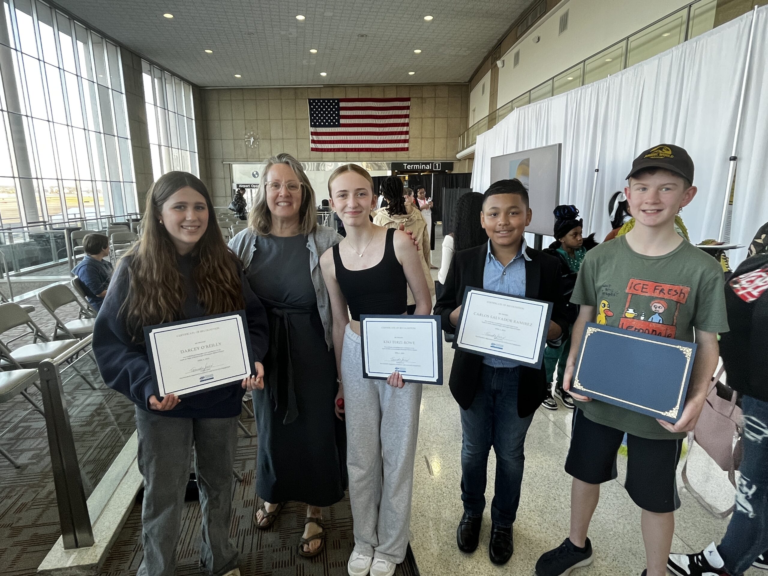 Youth Art Walk at National Airport