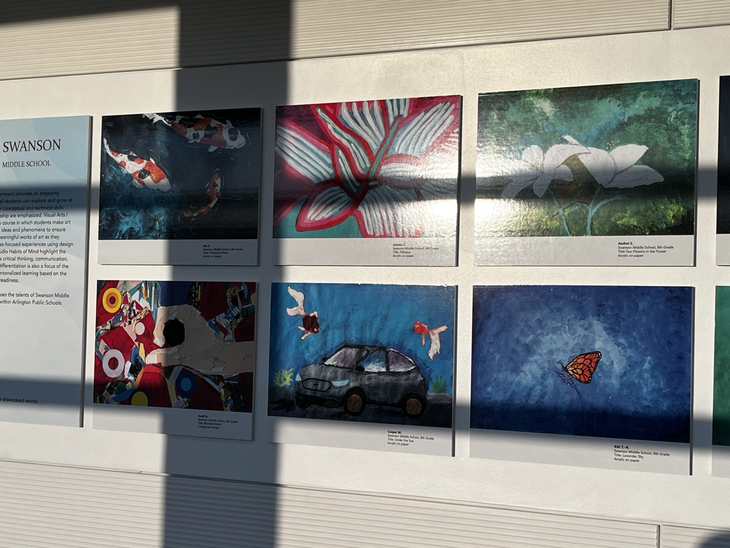 Youth Art Walk at National Airport