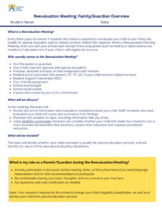 thumbnail of Reevaluation Meeting Overview