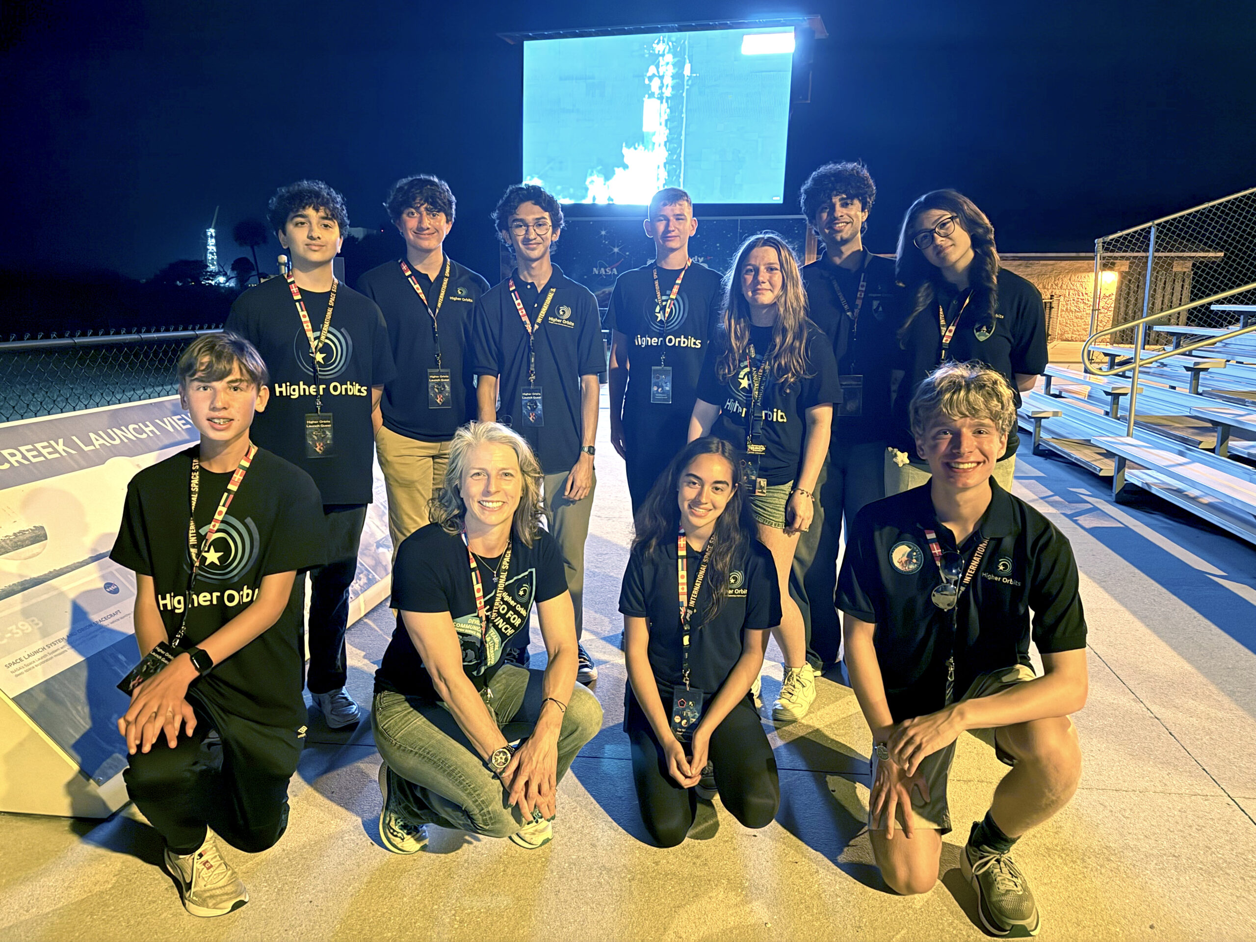 students at the Go for Launch event