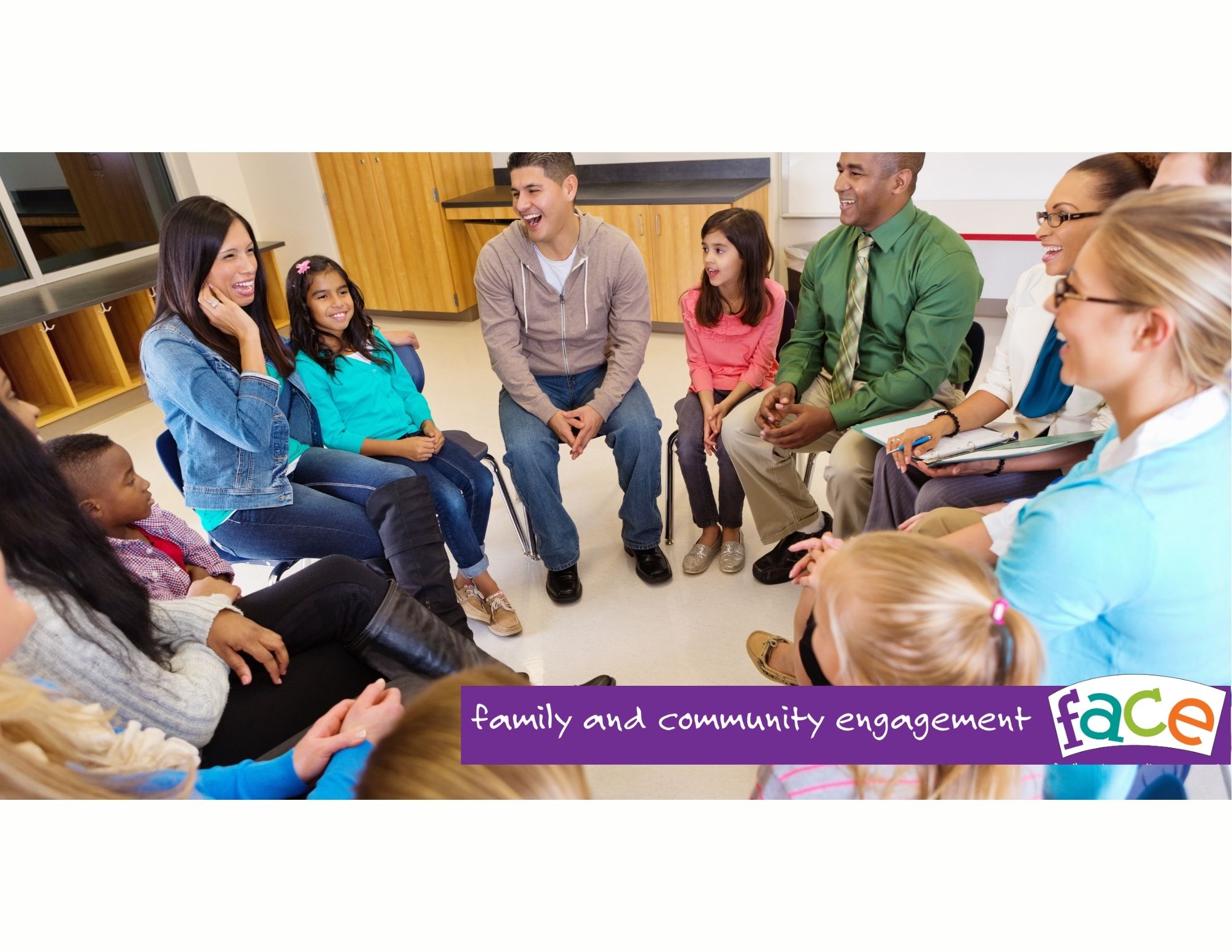 families in school