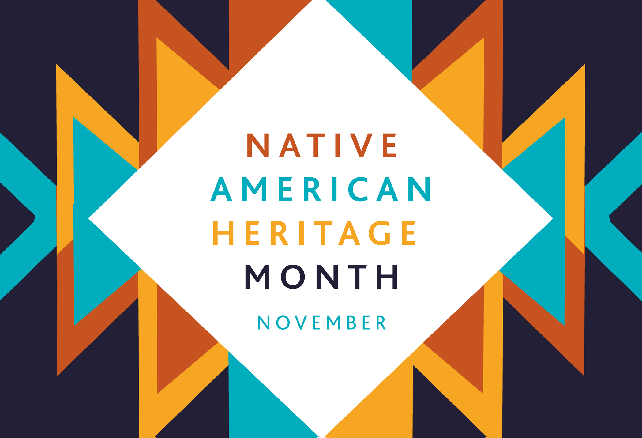 National Native American Heritage Month banner