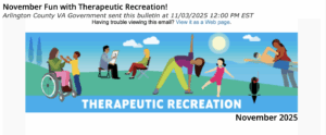 Therapeutic Rec November Fun Logo