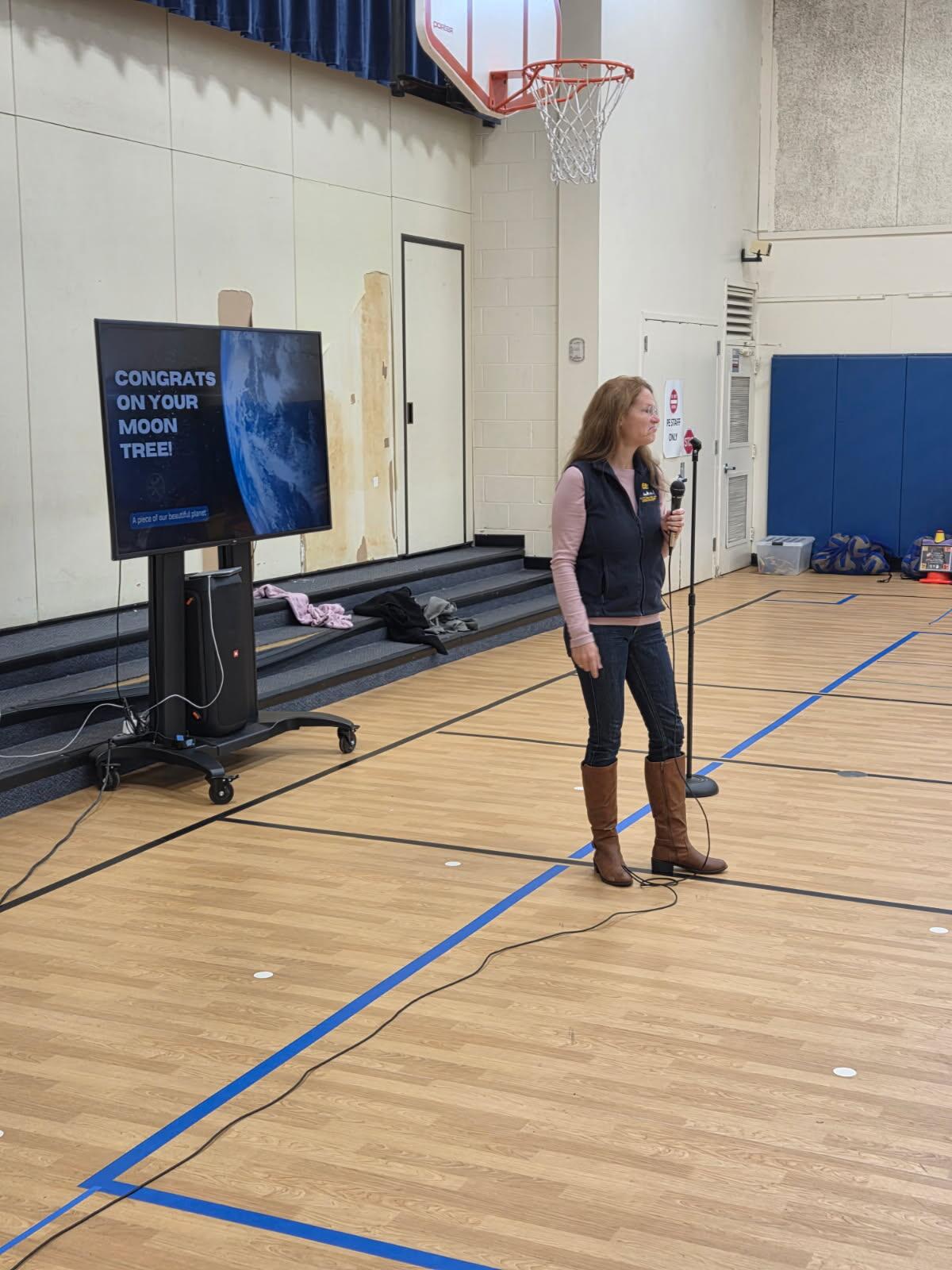 Long Branch's Moon Tree Naming Assembly