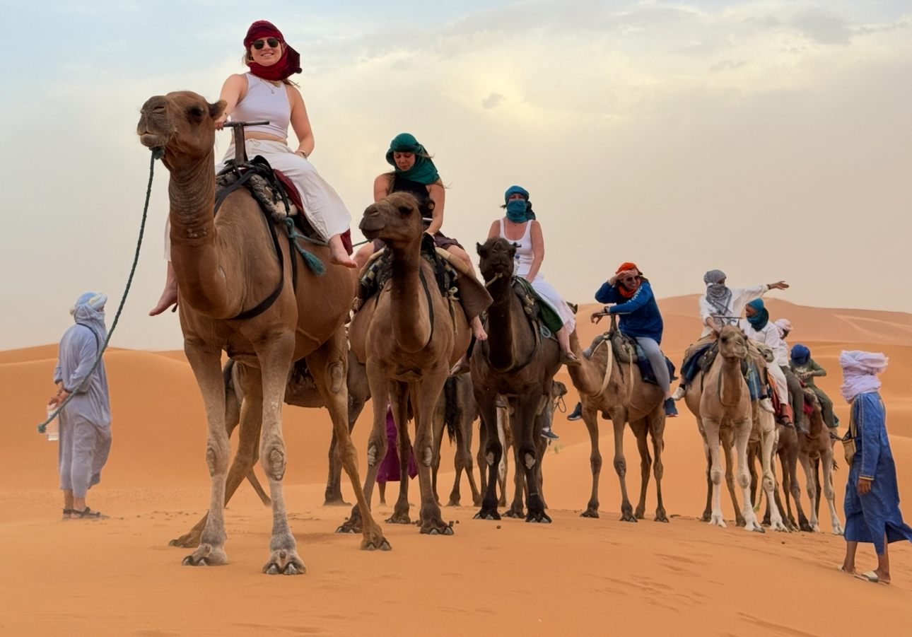 Megan Zelasko in Morocco