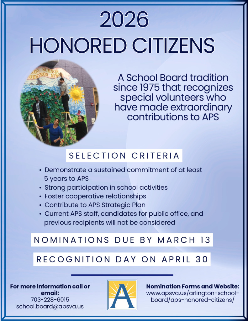 thumbnail of Honored Citizens Announcement 2026