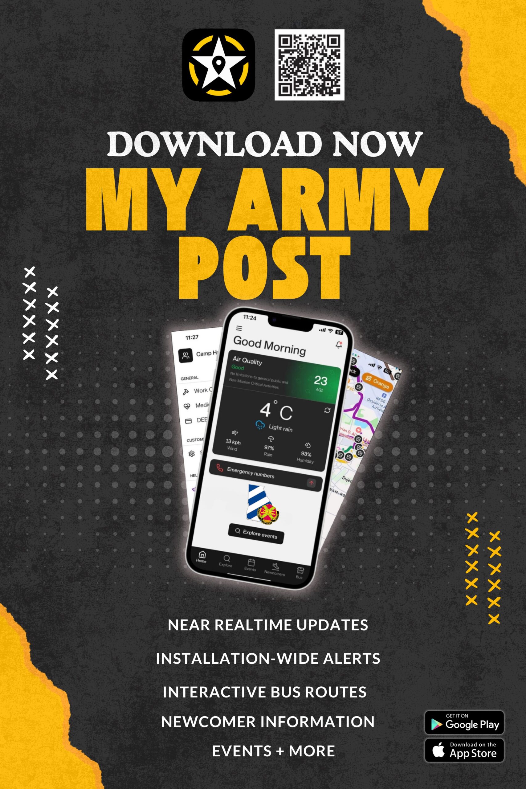 My Army Post app graphic