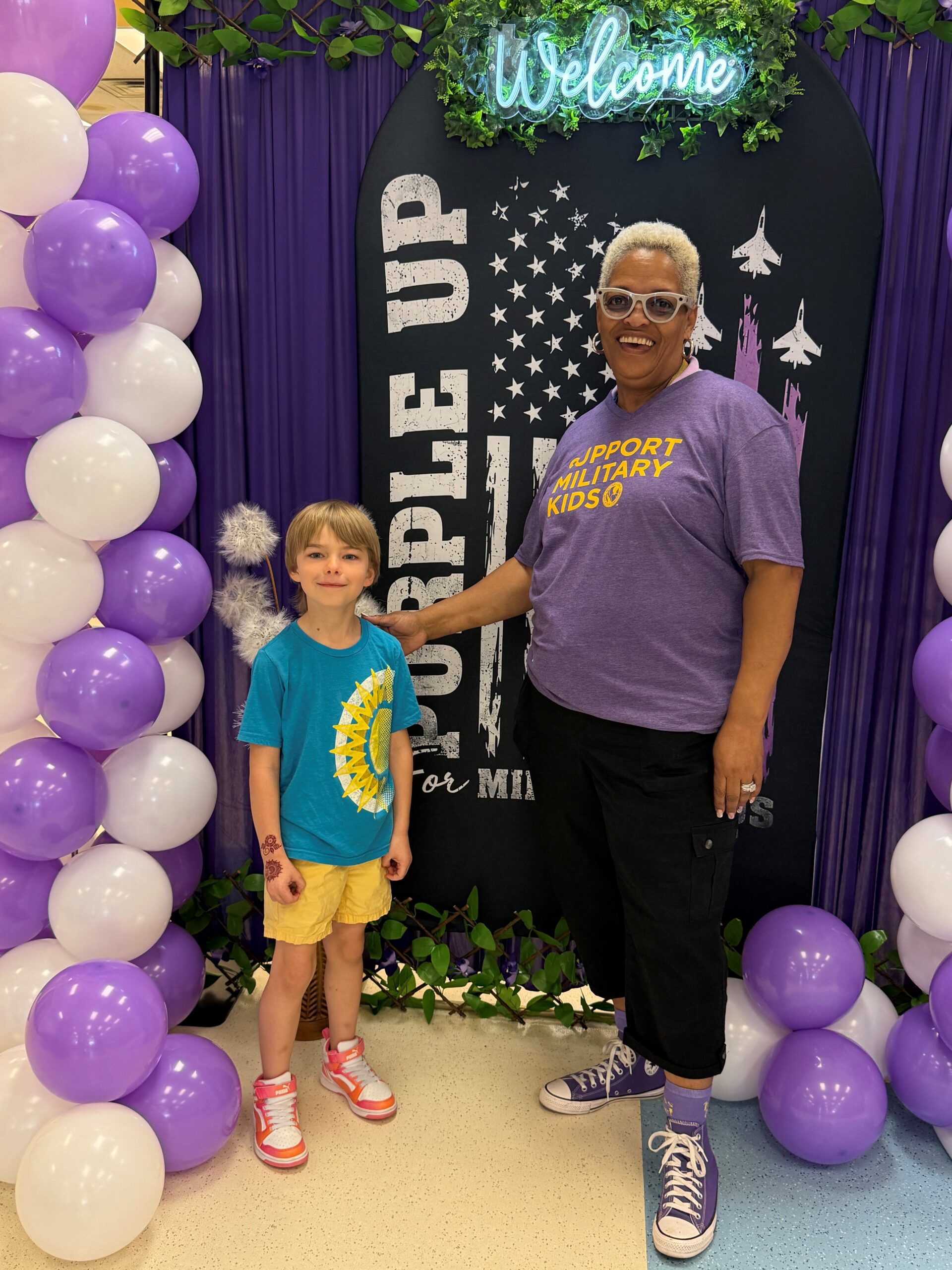 purple up day