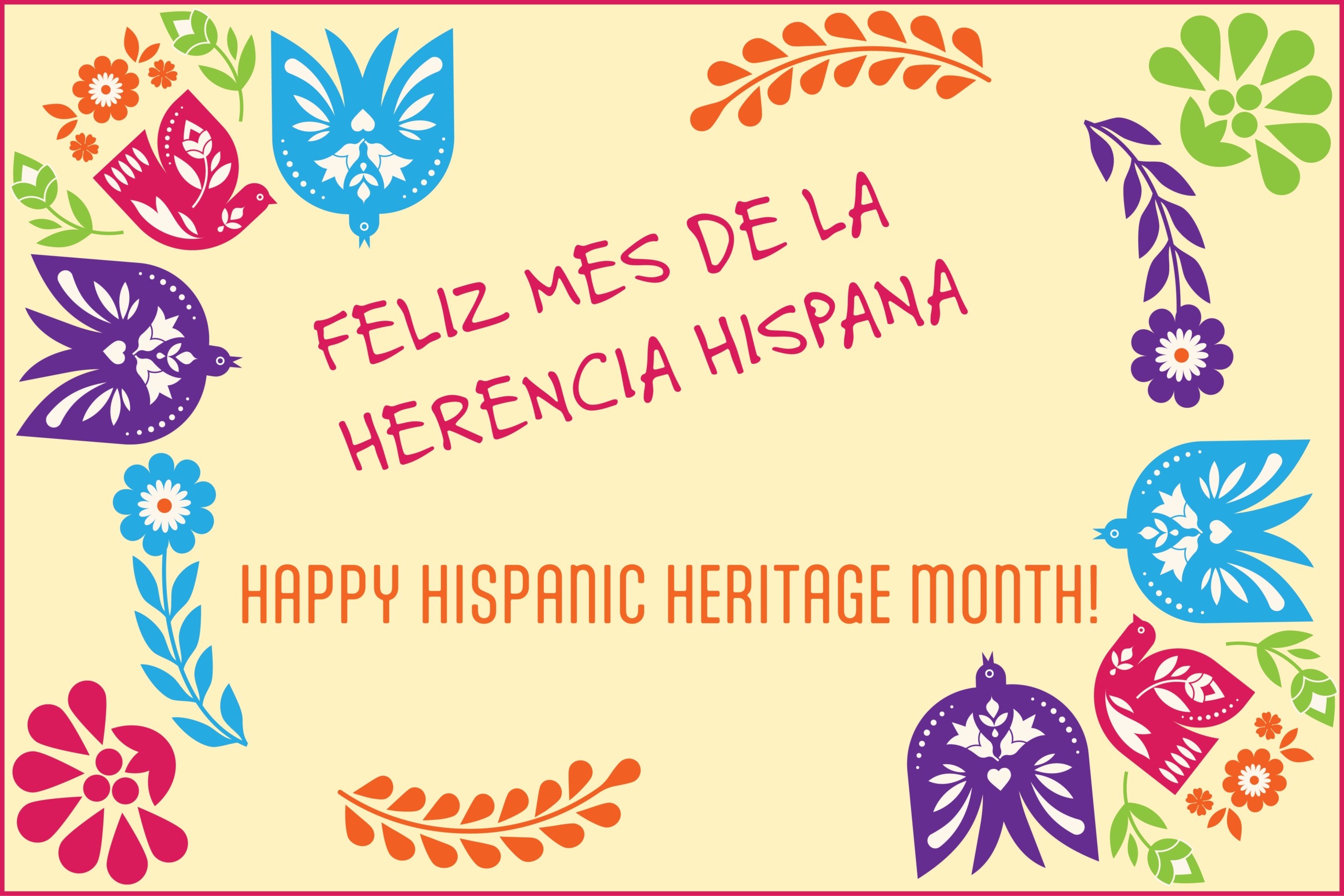 Hispanic Heritage Month banner